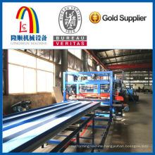 Structural EPS Rockwool Glasswool Aluminium Sandwich Composite Panel Cold Roll Forming Machine LSF-7